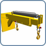Carriage Mounted Hydraulic Extender Jib