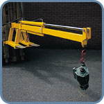 Fork Mounted Hydraulic Extender Jib